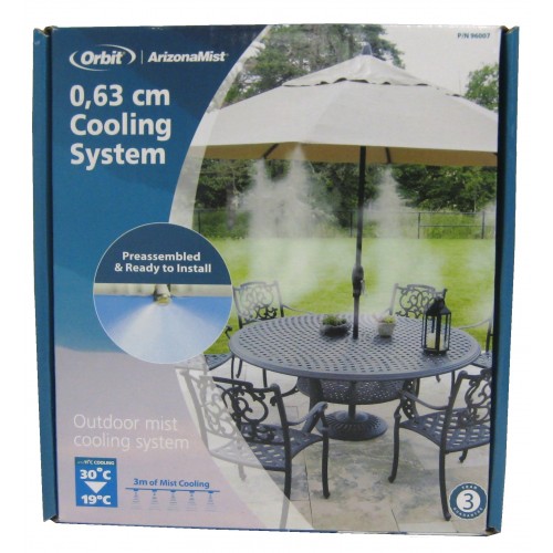 Orbit Portable Misting Kit Outdoor Mist Cooling System